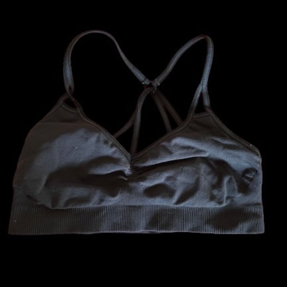 Zella Black Racerback Sports Bra - Size XS